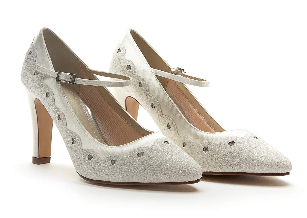 Rainbow Club Embellished Trixie Pumps Satin Glitzer 9 cm