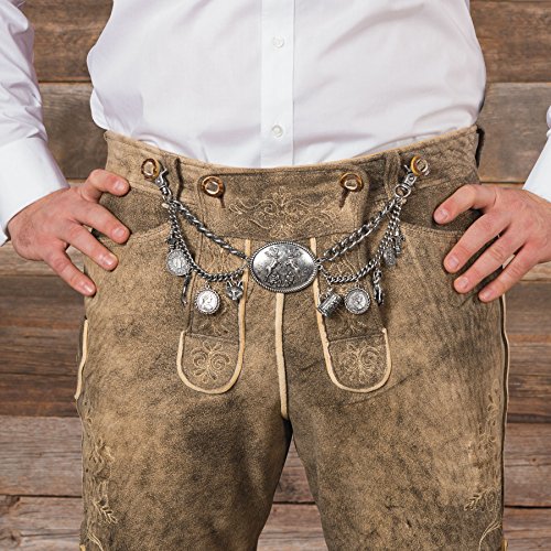 Alpenflüstern DAHEIM HCH013 Charivari Ferdi antik-silber