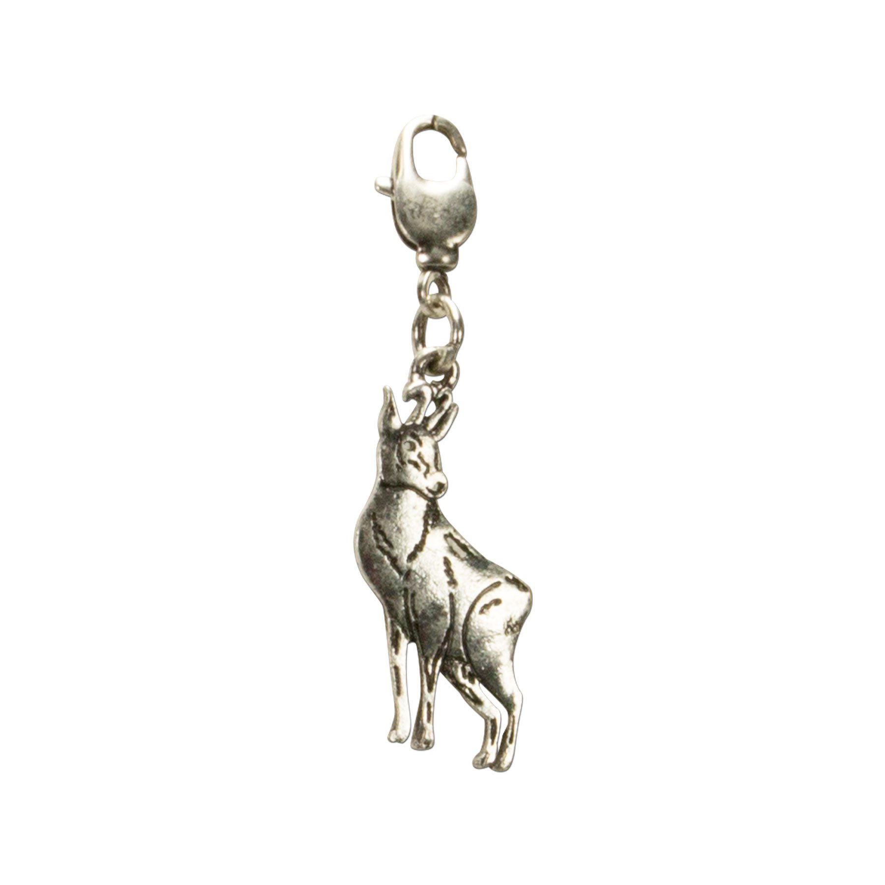 Alpenflüstern DAHEIM AAH133 Trachtenanhänger Steinbock antik-silber