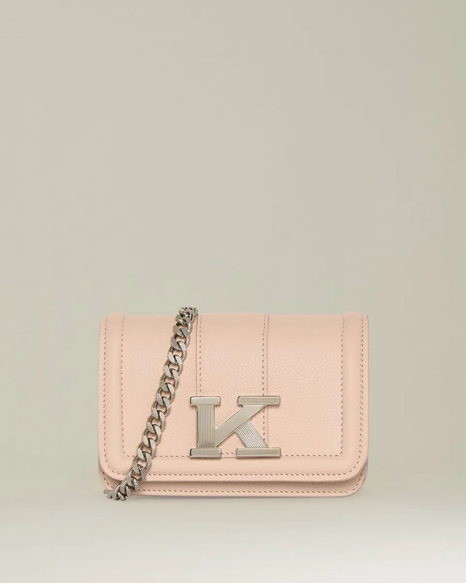 Kiton Mini Sofia Clutch Kalbsleder TU schwarz