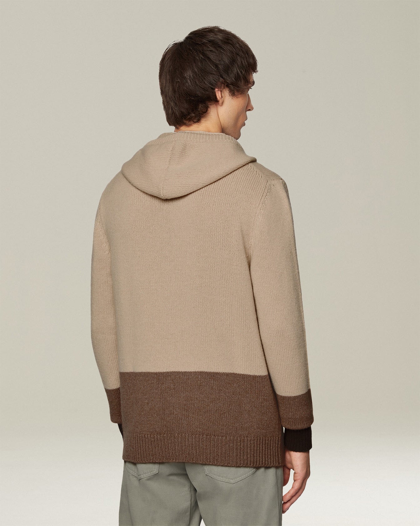Kiton Outerwear Colour Block Cashmere Blouson M Kaschmir