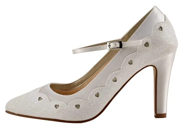 Rainbow Club Embellished Trixie Pumps Satin Glitzer 9 cm
