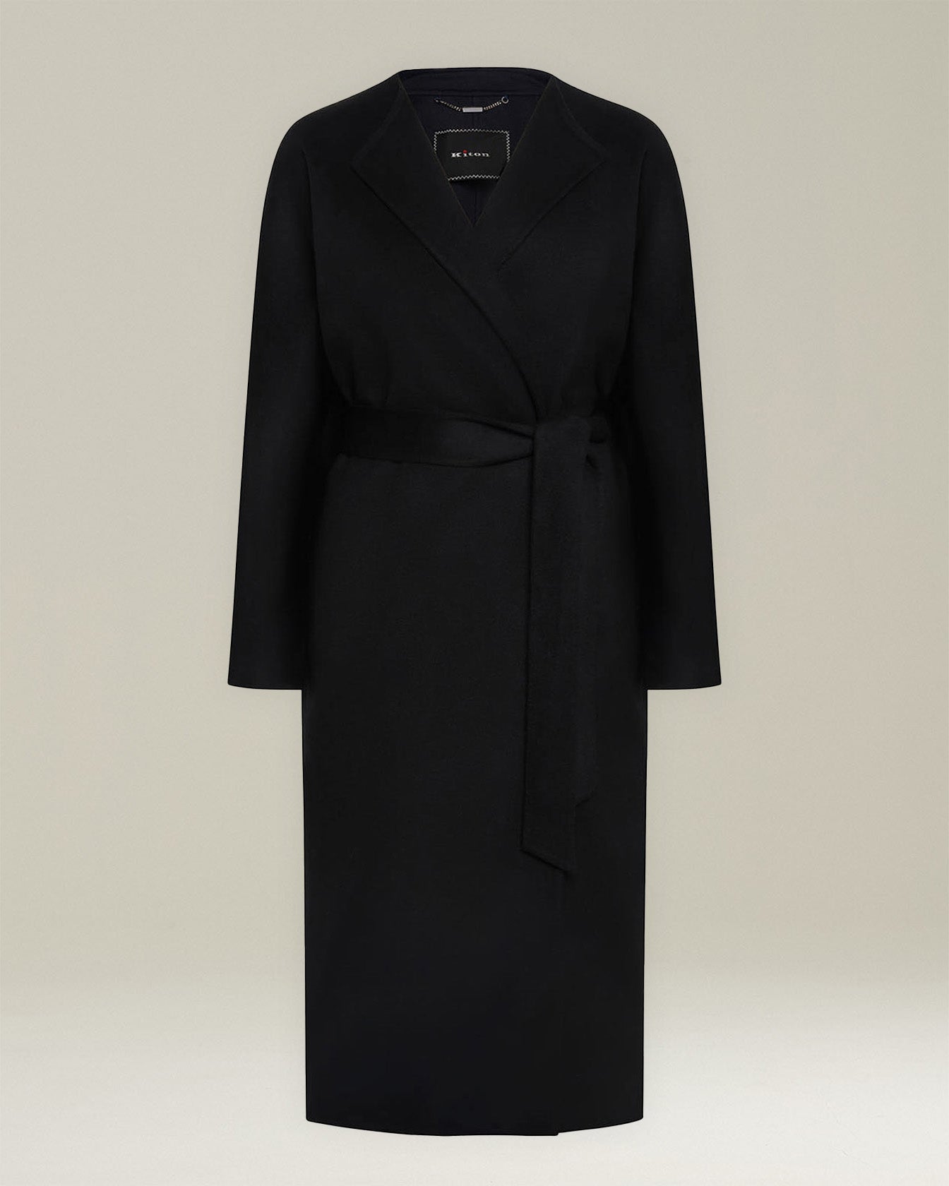 Kiton Cappotto Double Mantel Kaschmir mit Gürtel