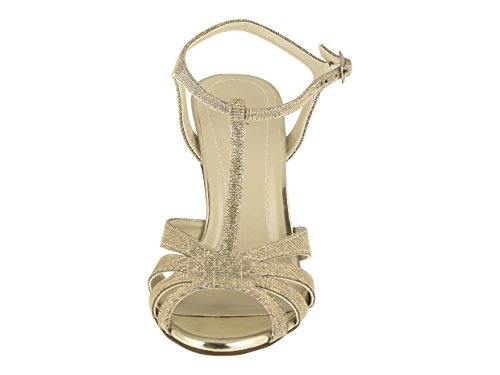 Rainbow Club Luxe Annabel Pumps Gold Metallic T-Bar