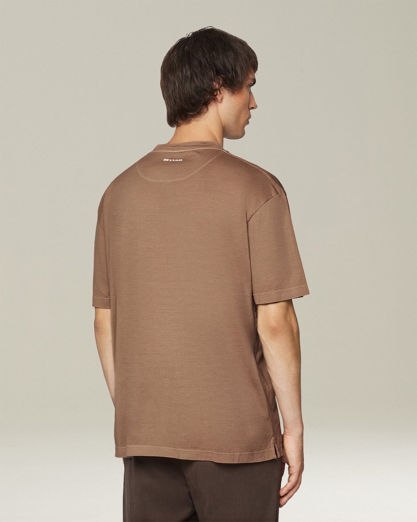 Kiton T-Shirt Monochrome Baumwolle Gr L