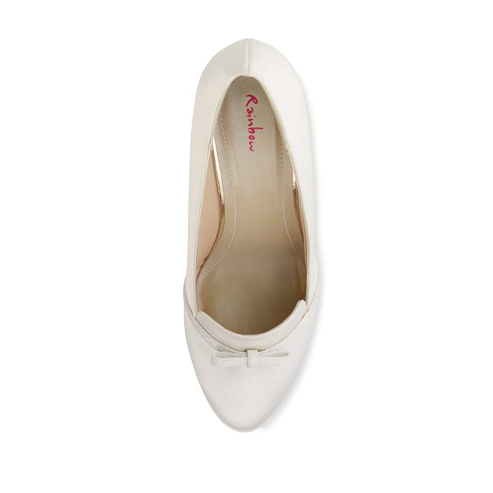 Rainbow Club Embellished Collection Brigit Brautschuhe Ivory 7cm