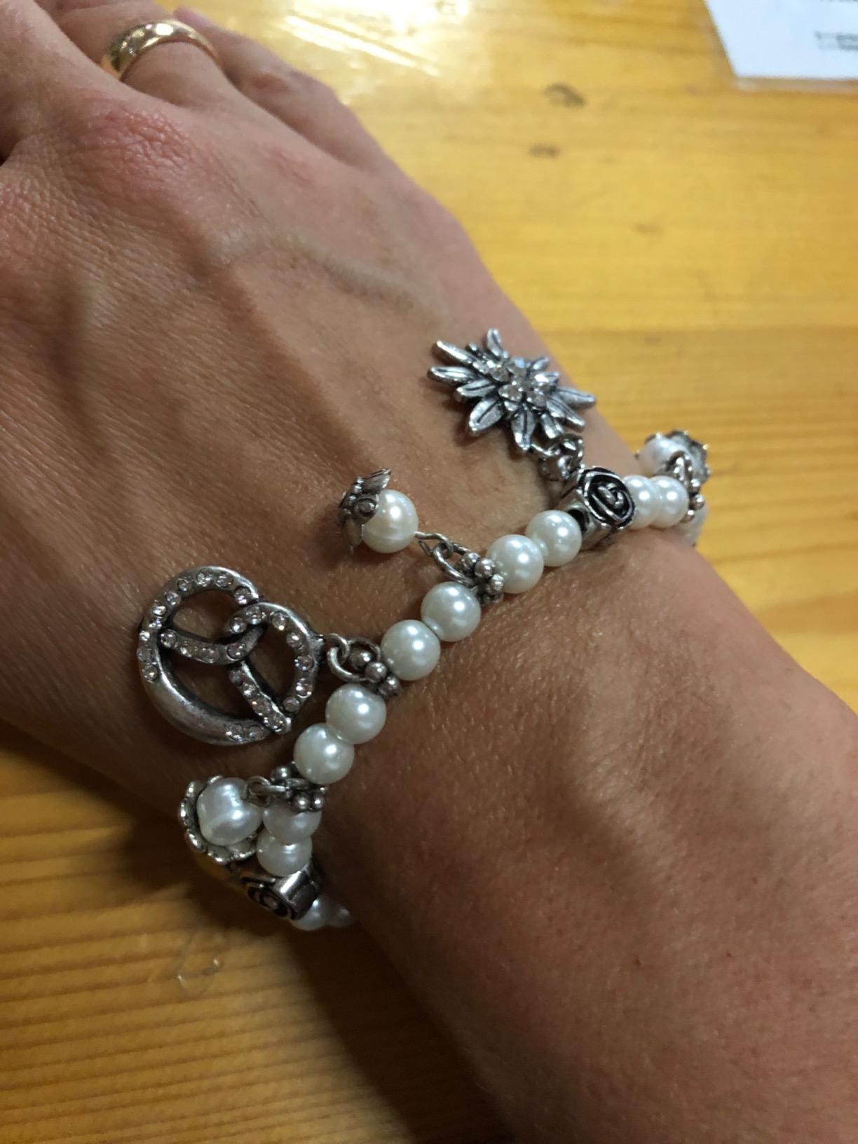 Alpenflüstern DAHEIM Armband DAB041 Trachtenzauber schwarz