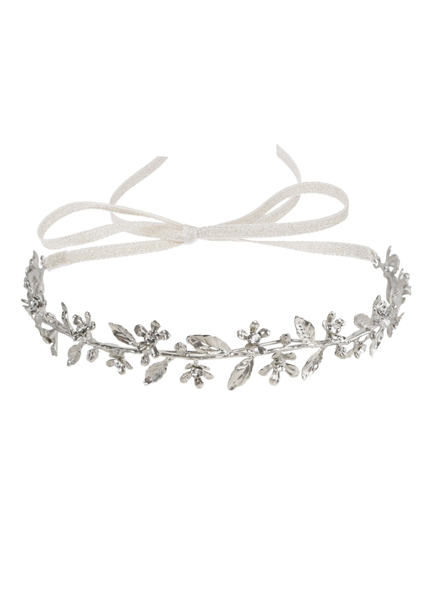 Elizabeth Bower Athena Braut Haarreif Gold Perle
