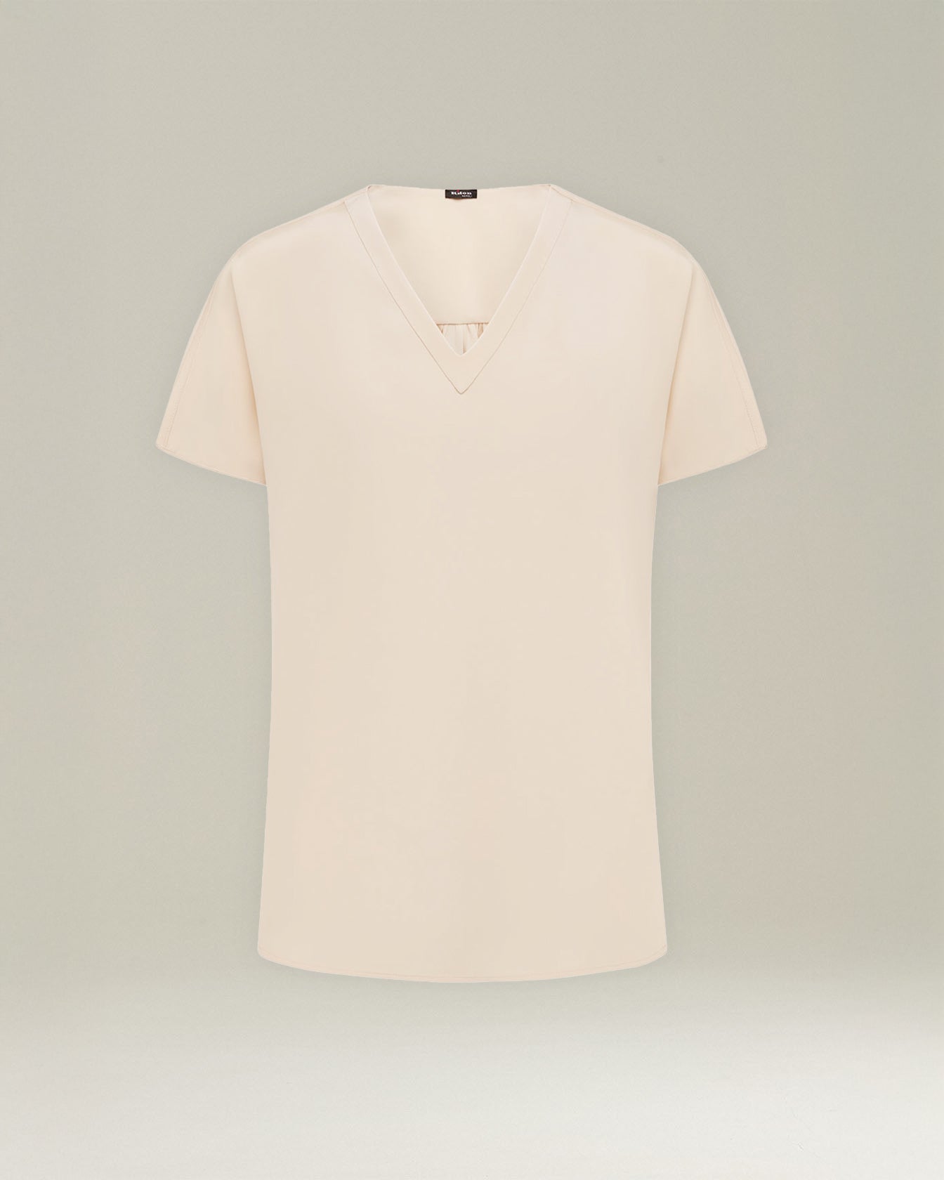 Kiton T-Shirt Seide Damen sartoriale mit Schlitzen