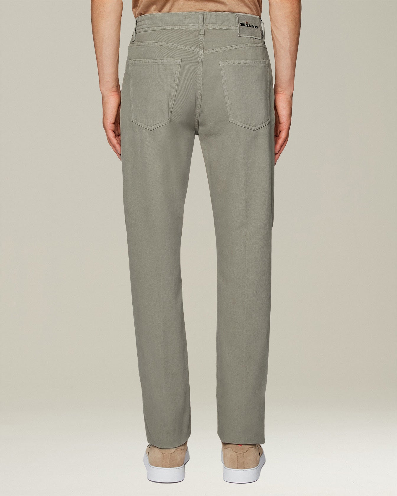 Kiton Jeans Slim Denim Kaschmir Bio-Baumwolle