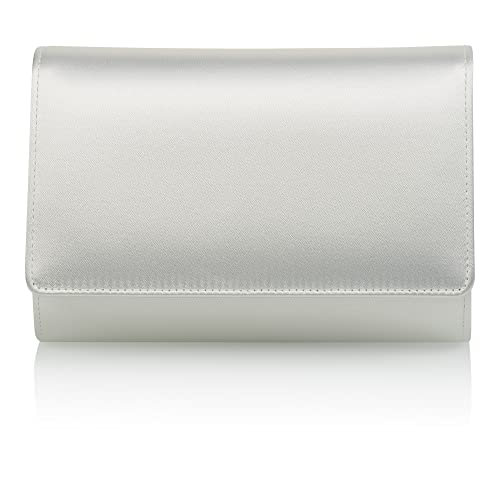 Rainbow Club Dafina Brauttasche Ivory Satin mit Kette