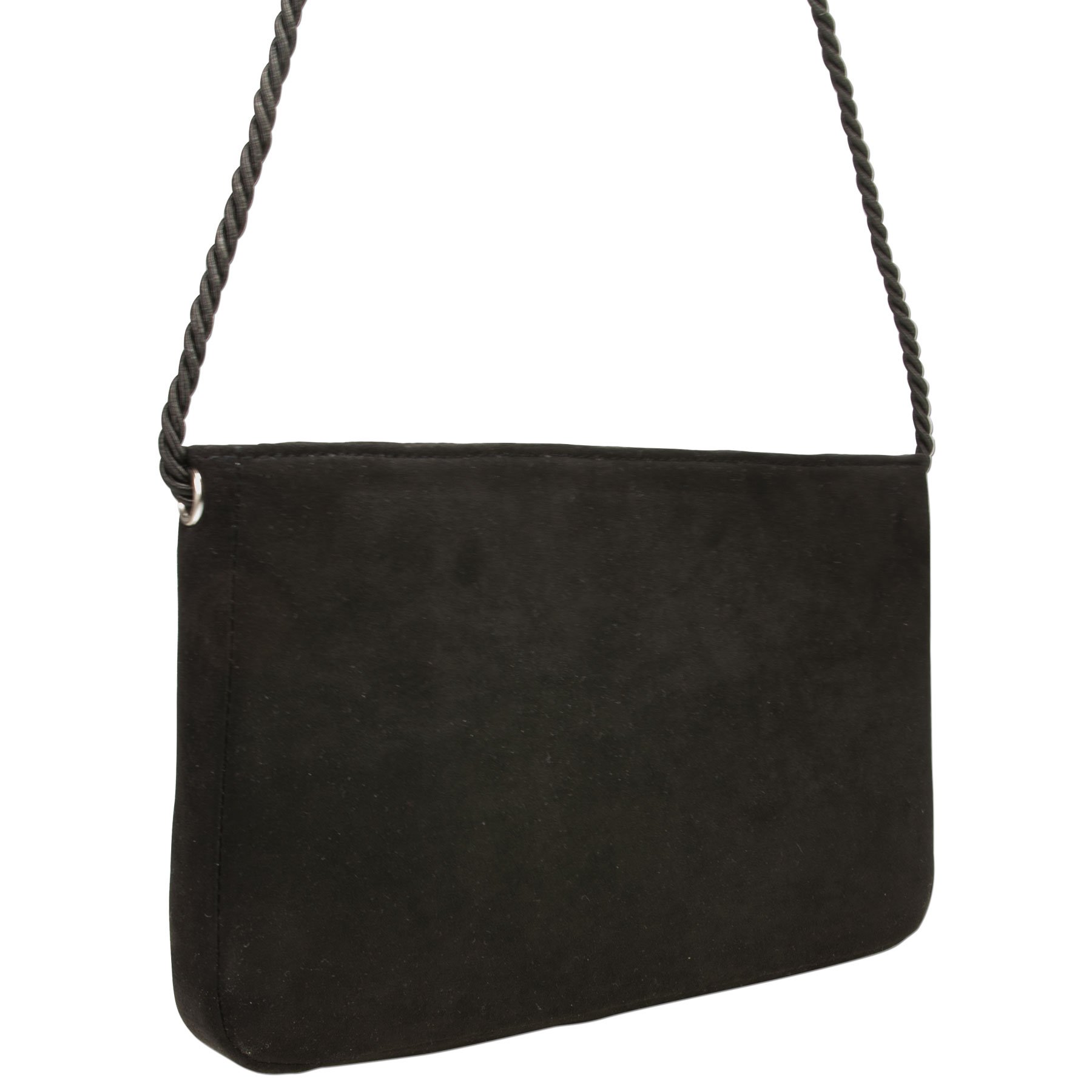 Alpenflüstern DAHEIM DTA070 Clutch Trachtentasche schwarz Steinbock