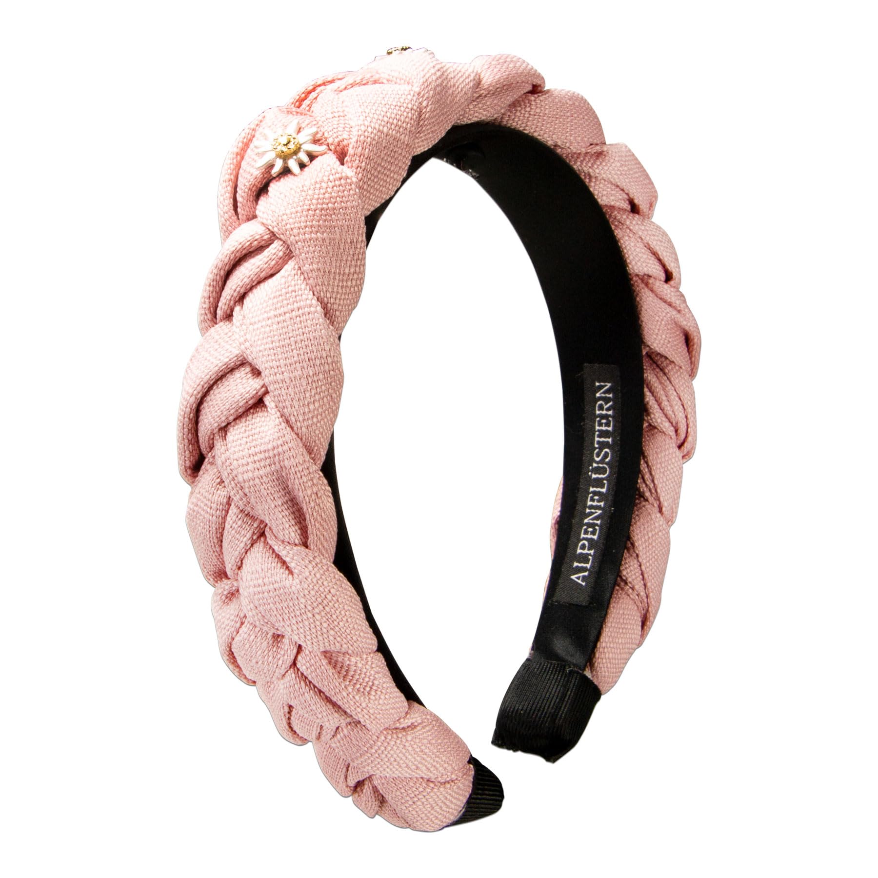Alpenflüstern Greta Haarband Edelweiß rosa-rosé ADV145
