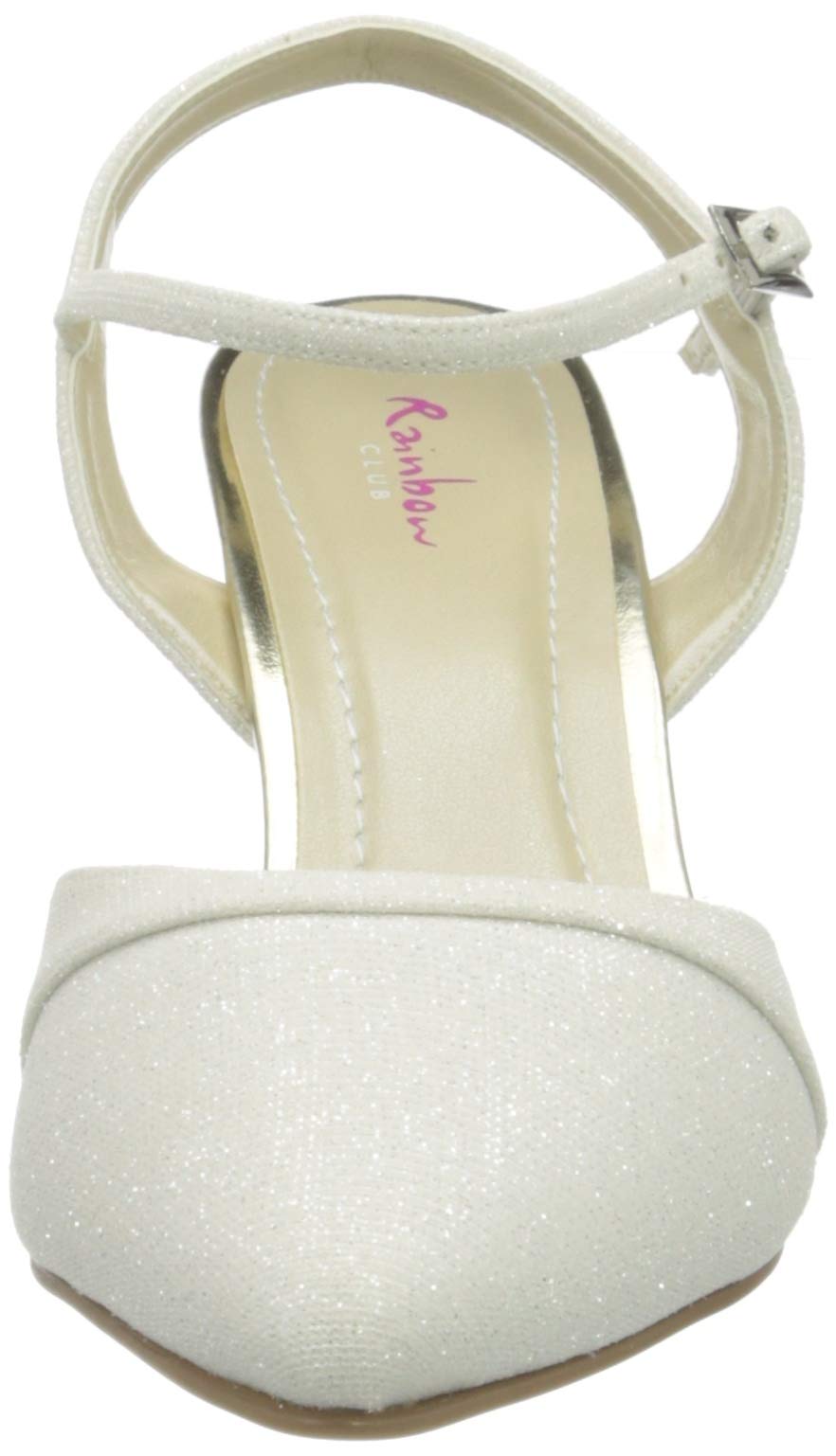 Rainbow Club Essentials Marlie Slingback Off-White Metallic