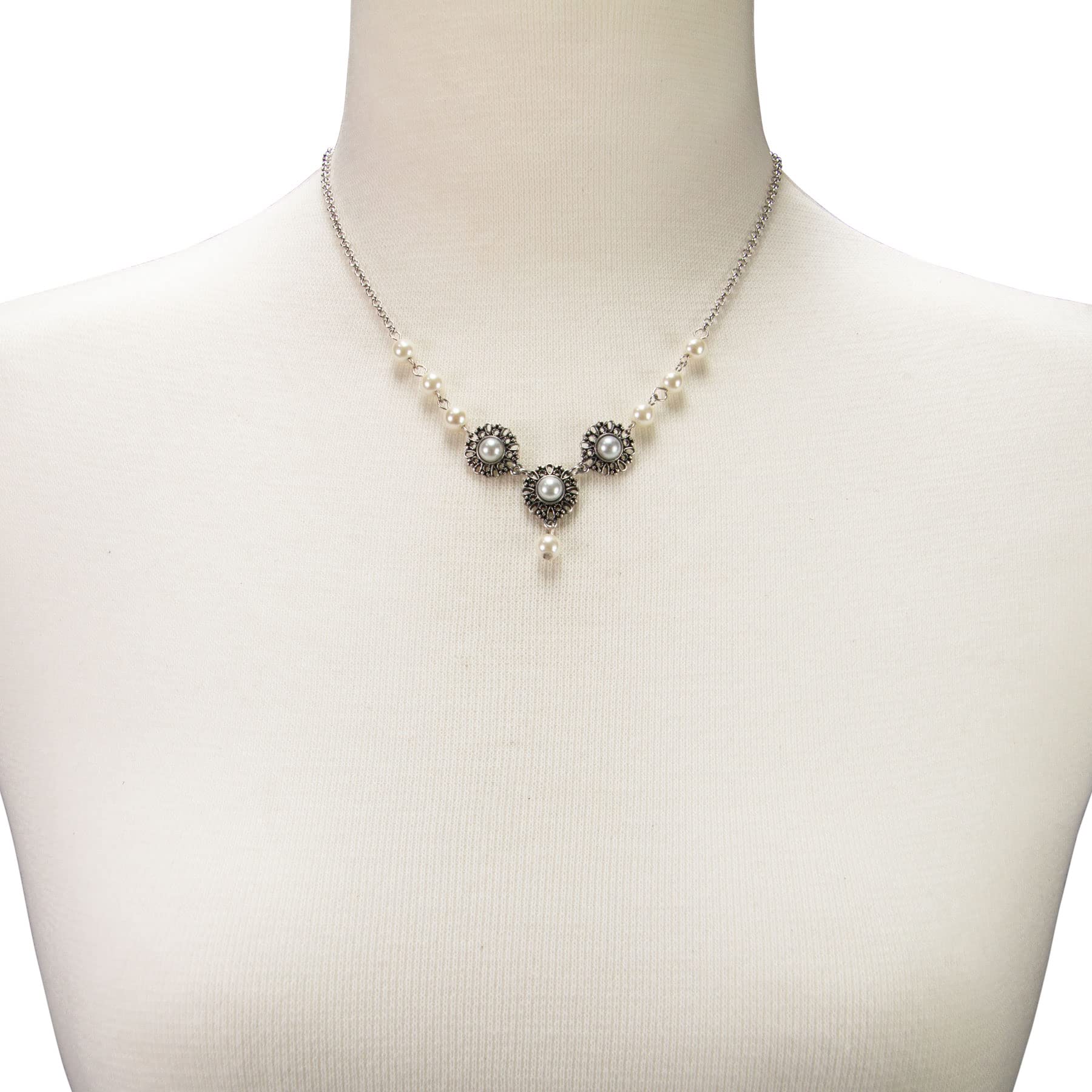 Alpenflüstern Helena Triologie DHK323 Dirndlkette silber