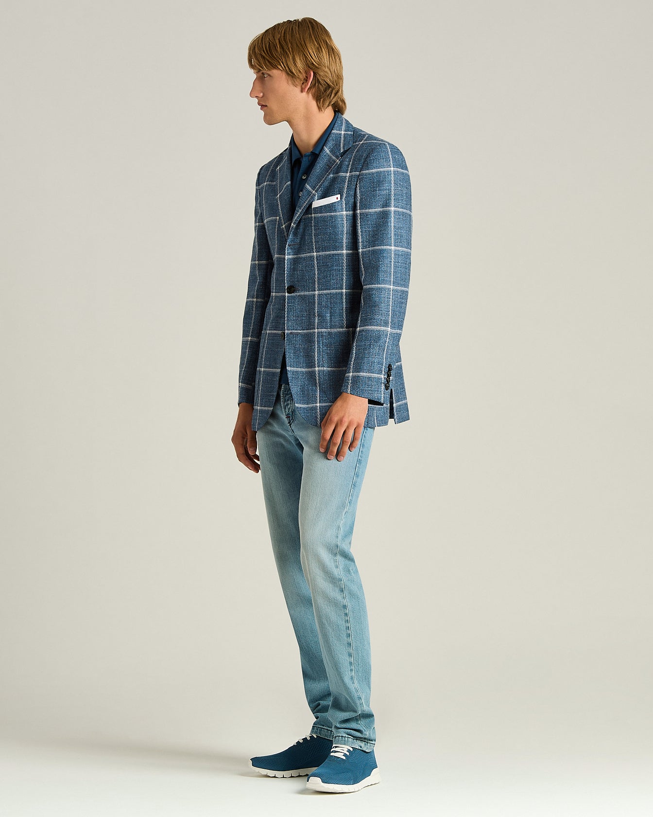 Kiton Jackets Checked Single-Breasted Jacke kariert 50