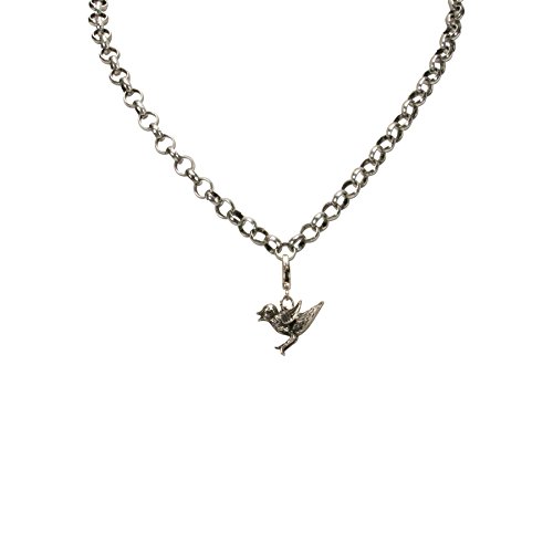 Alpenflüstern DAHEIM Spatz AAH095 Charivari-Anhänger antik-silber