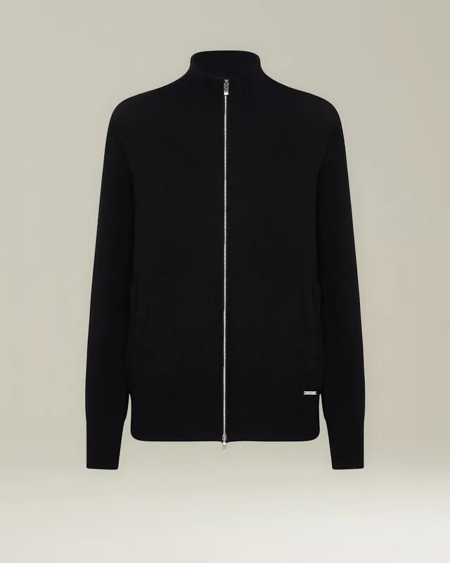 Kiton Zip-Cardigan Kaschmir mit Taschen