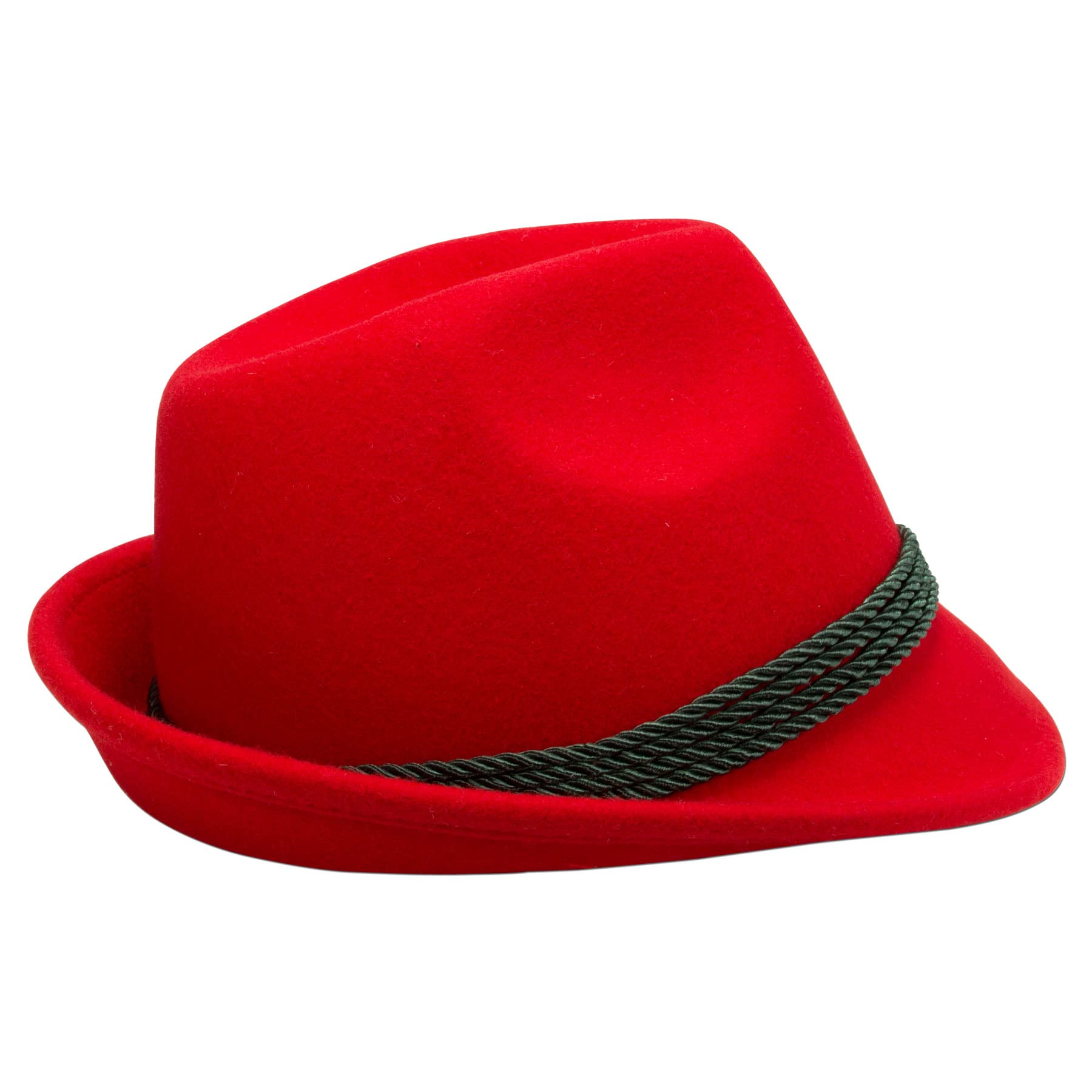 Alpenflüstern DAHEIM ADV02500M20 Filzhut rot M 56/57