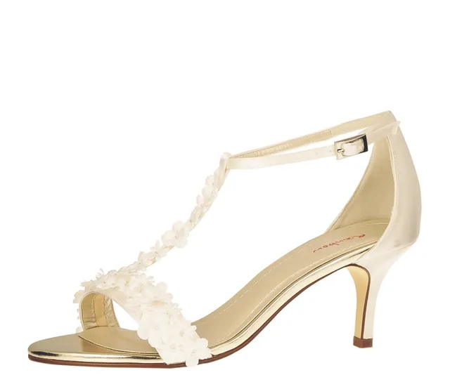 Rainbow Club Mirabelle Brautschuhe ivory Satin Gr. 36.5