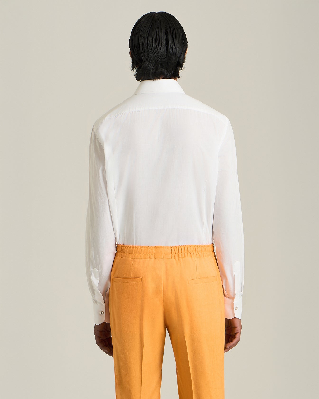 Kiton Formal Hemd Baumwolle handgenäht