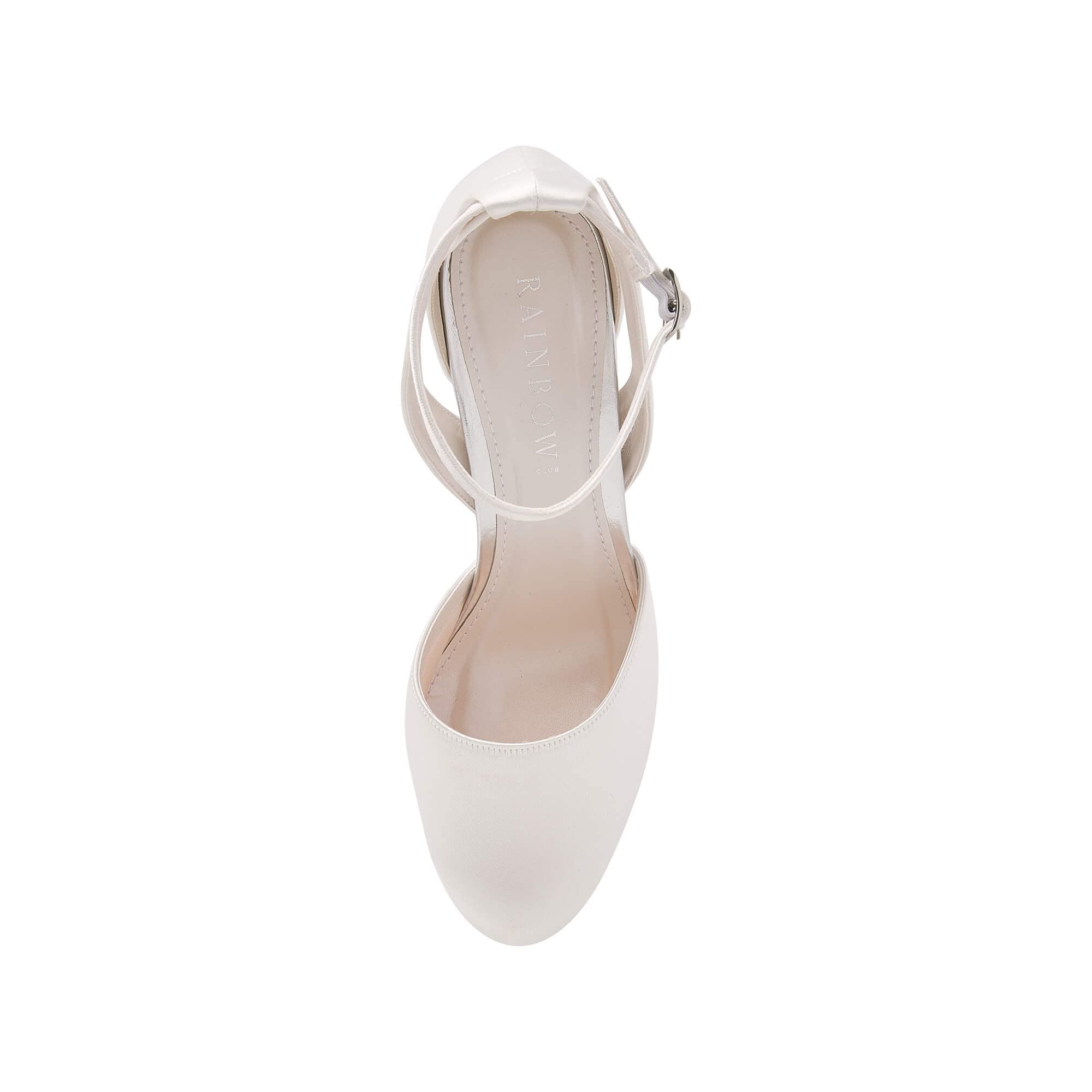 Rainbow Club Essentials Makenzi Ivory High Heels 11 cm Stiletto