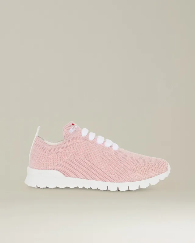 Kiton Fits Sneakers Kaschmir Strick Rosa