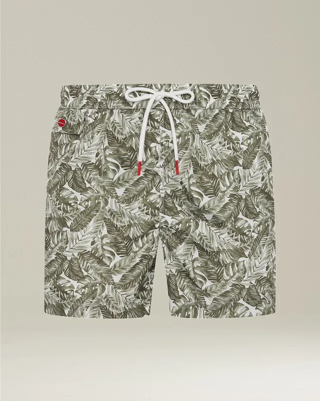 Kiton Swim Boxer Badehose Polyester mit Kordelzug