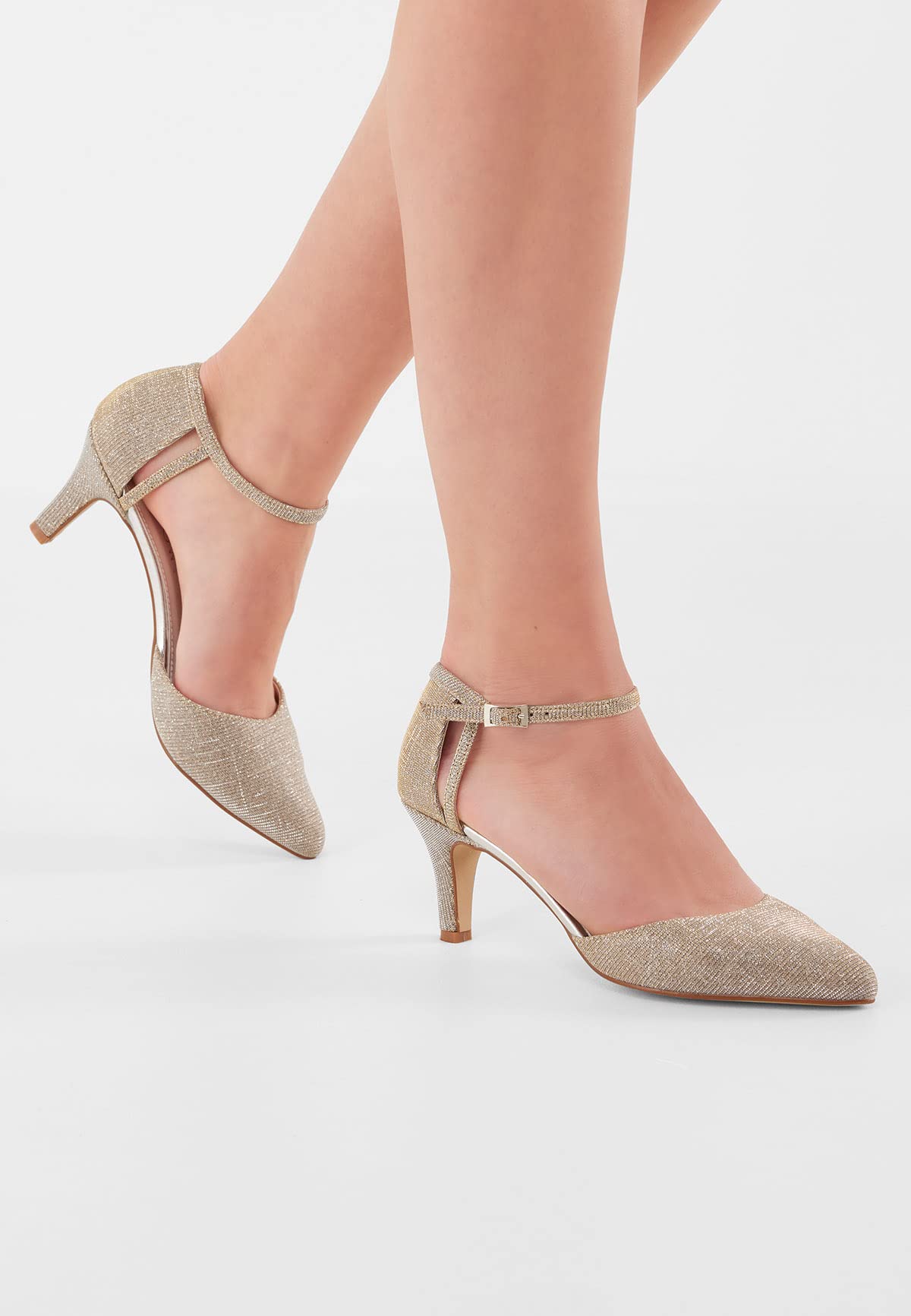 Rainbow Club Sarina Pumps Gold-Metallic 6,5 cm Absatz
