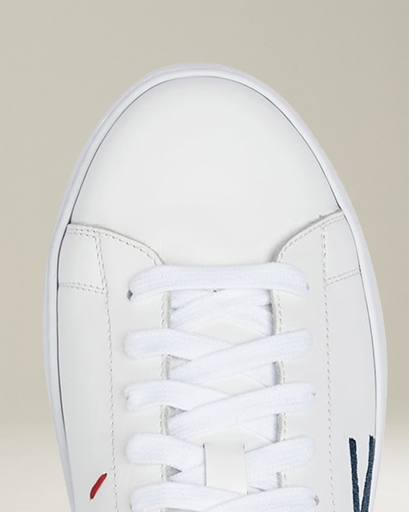 Kiton Sneakers Shoes Calfskin Sneaker Kalbsleder weiß Gr.43