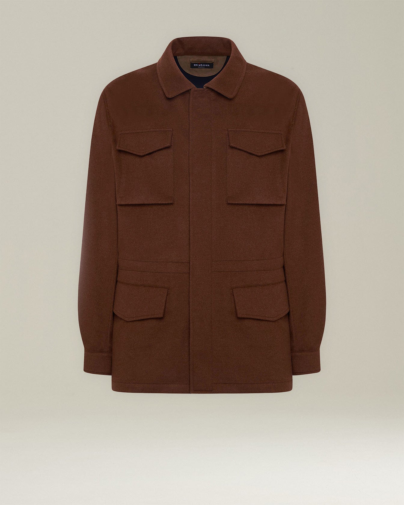 Kiton Jackets Utility Cashmere Jacke Beaver