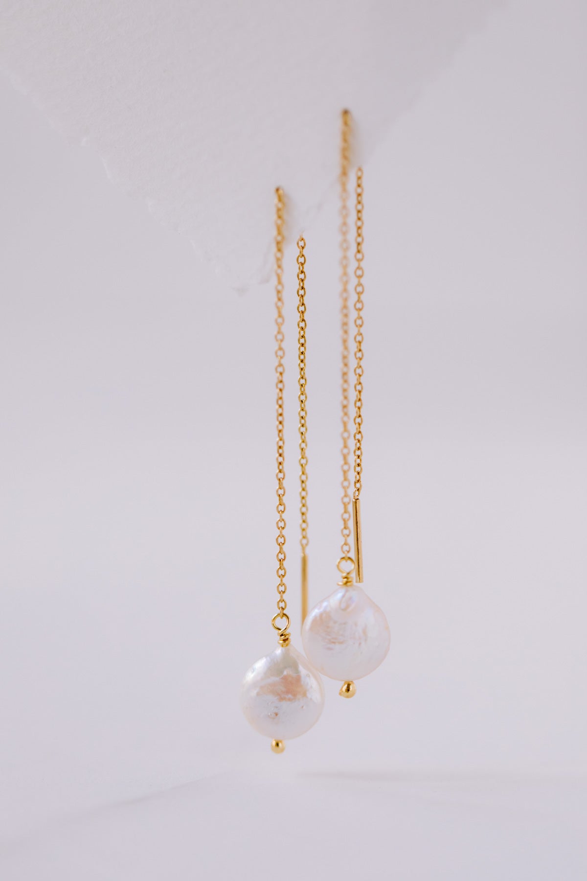 Juvelan Forever Us Durchzieher Ohrringe Silber Perlen