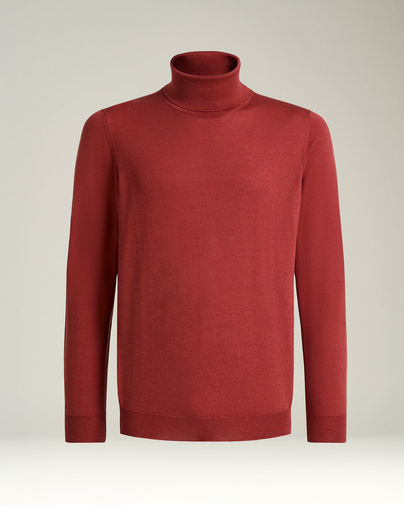Kiton Knitwear Rollkragenpullover Terracotta Cashmere