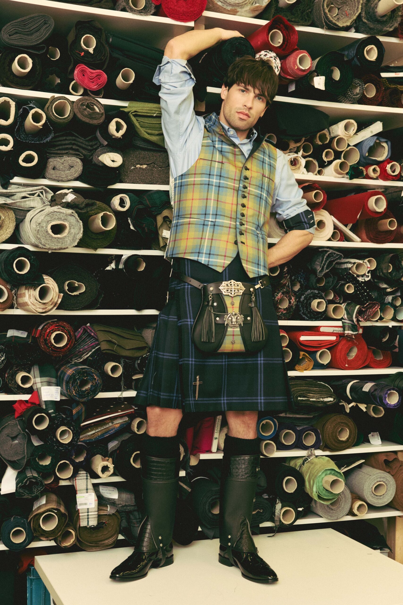 Rettl Men Ocean Night Herrenhemd dunkel