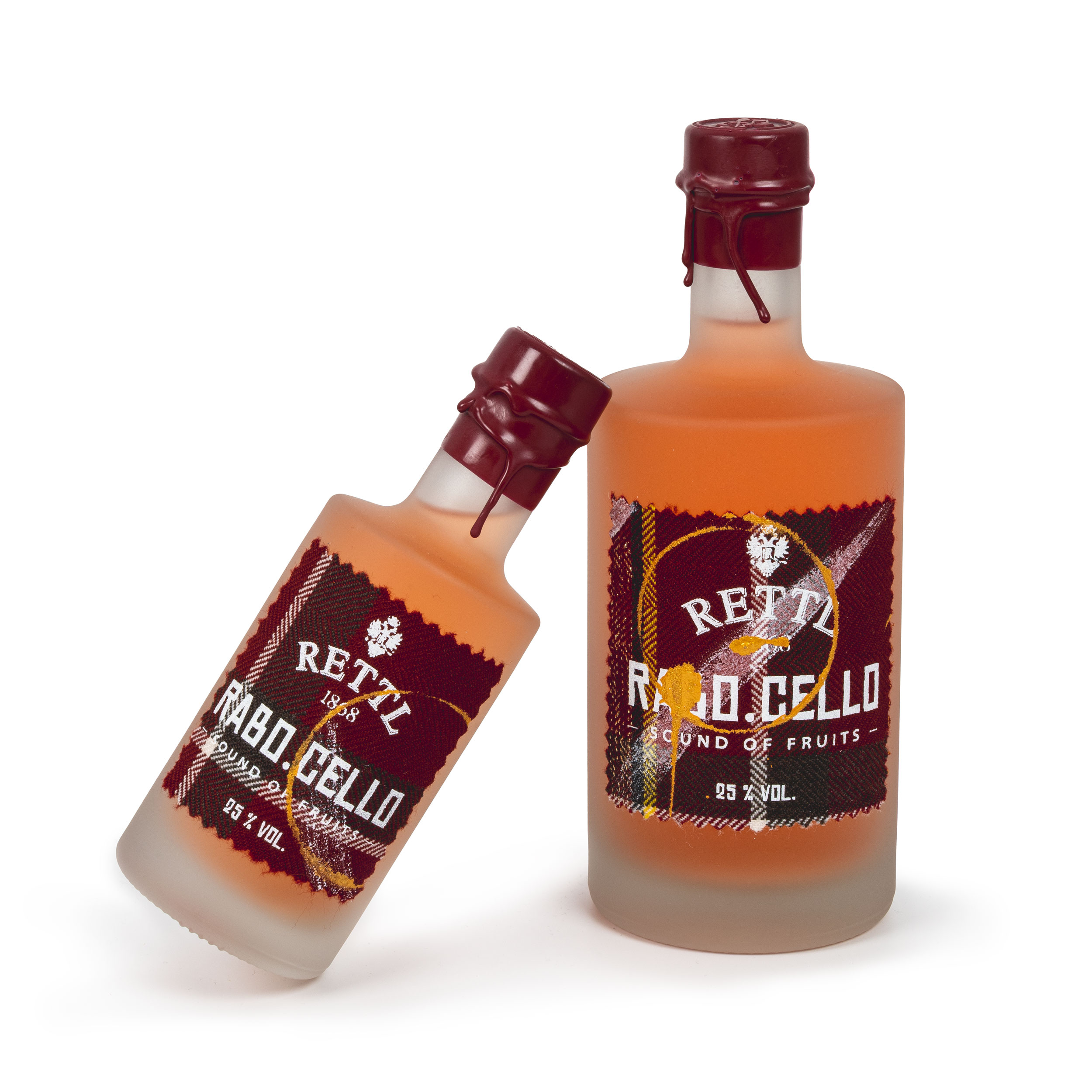 Rettl RABO.CELLO Likör Rhabarber Limoncello Zinnsiegel