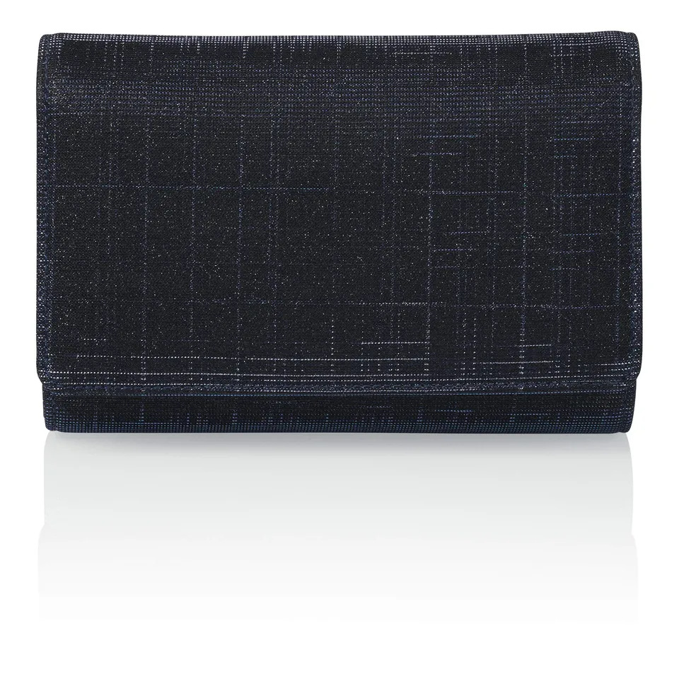 Rainbow Club Dafina Braut Clutch Navy Metallic mit Kette