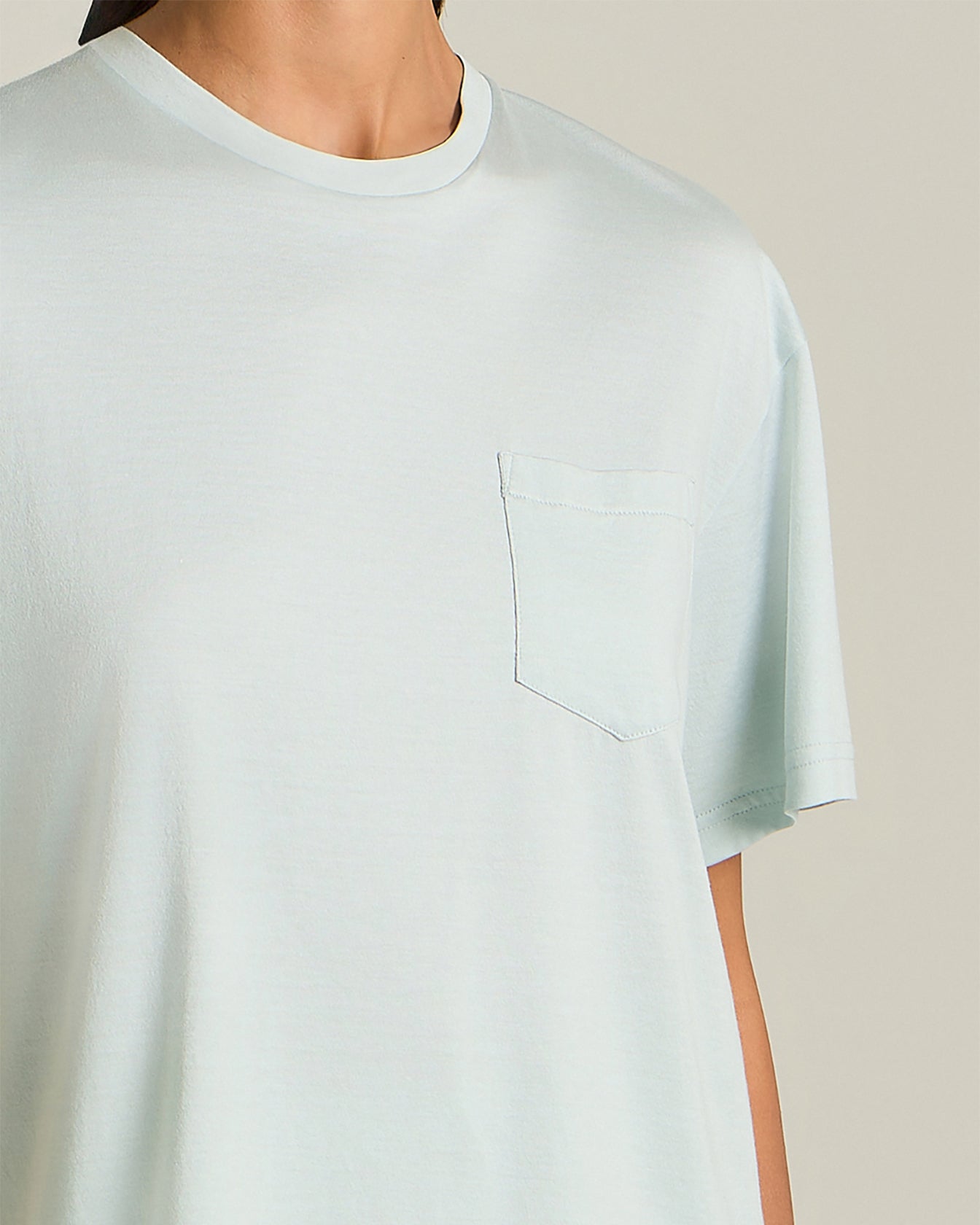 Kiton T-Shirt Seta Cotone T-Shirt Seide Baumwolle