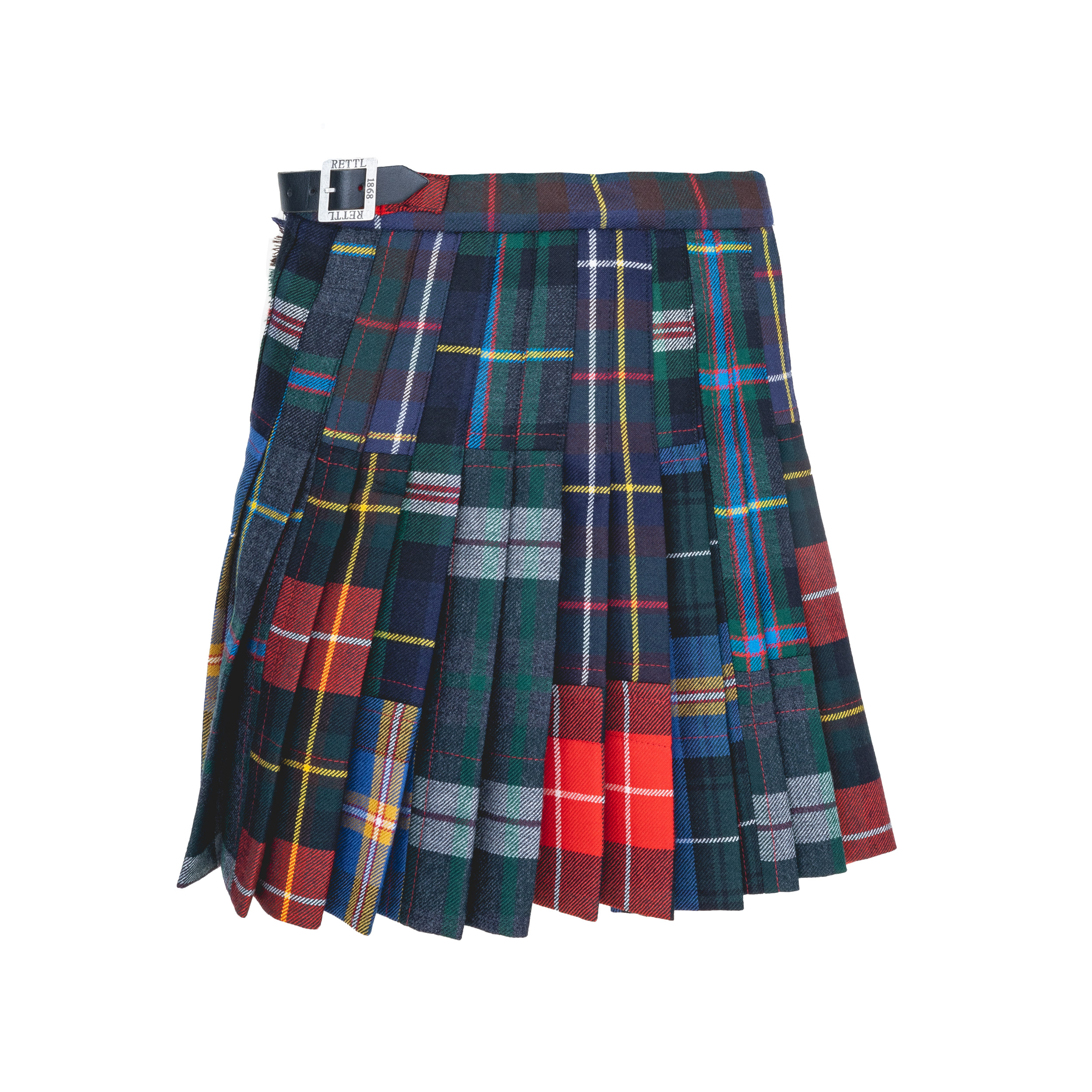 Rettl KIDS Patch Karo Kinder Kilt Tartan