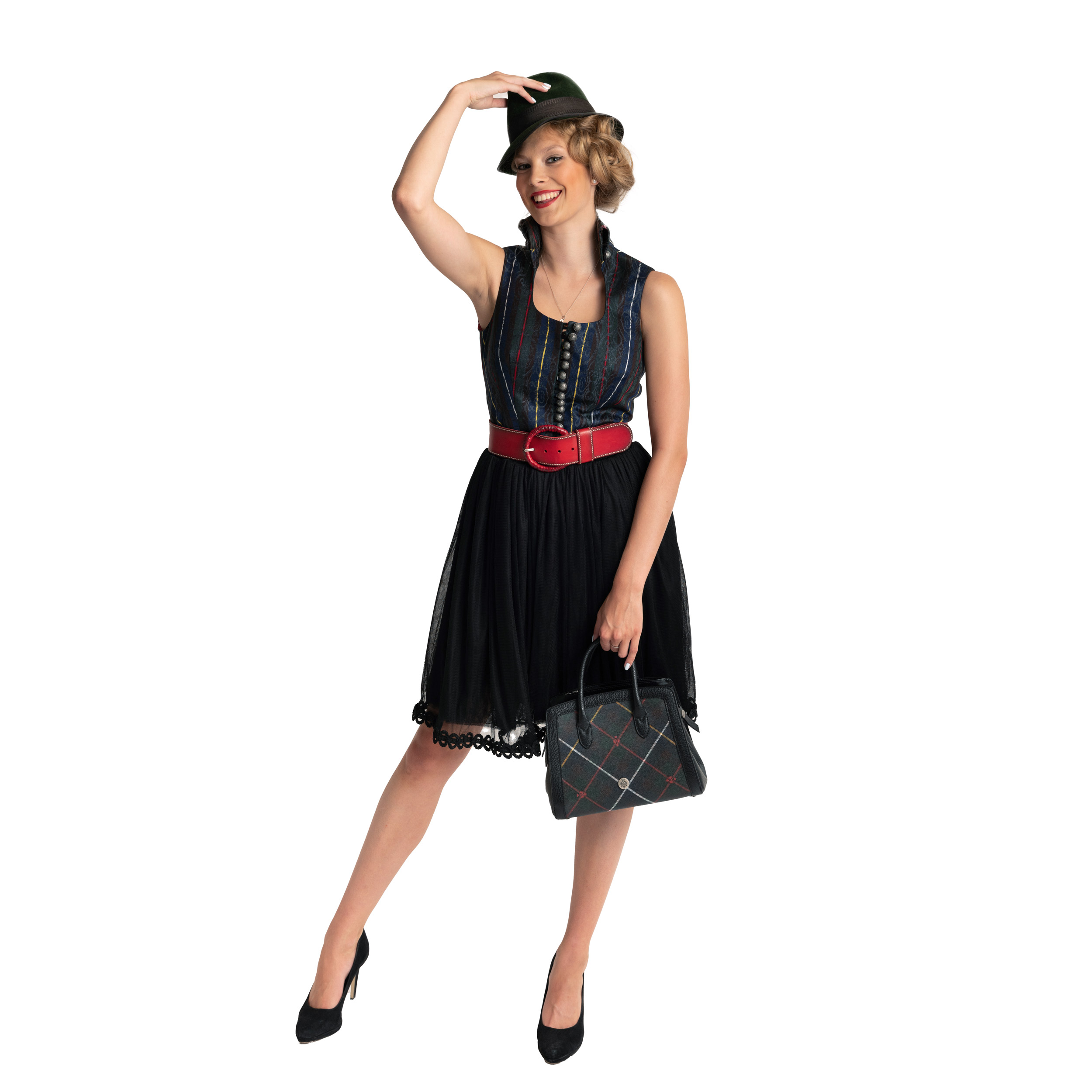Rettl Women Josefa Gilet Leinen Stehkragen