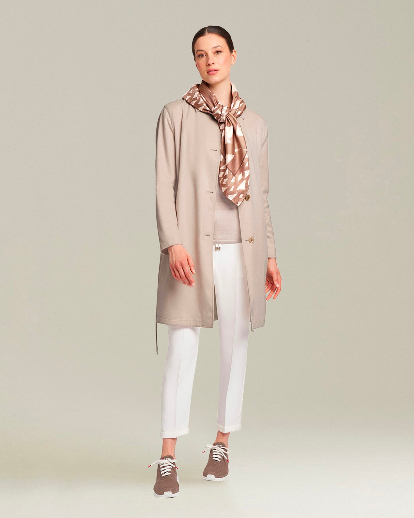 Kiton Outerwear Soprabito Kaschmirmantel haselnuss