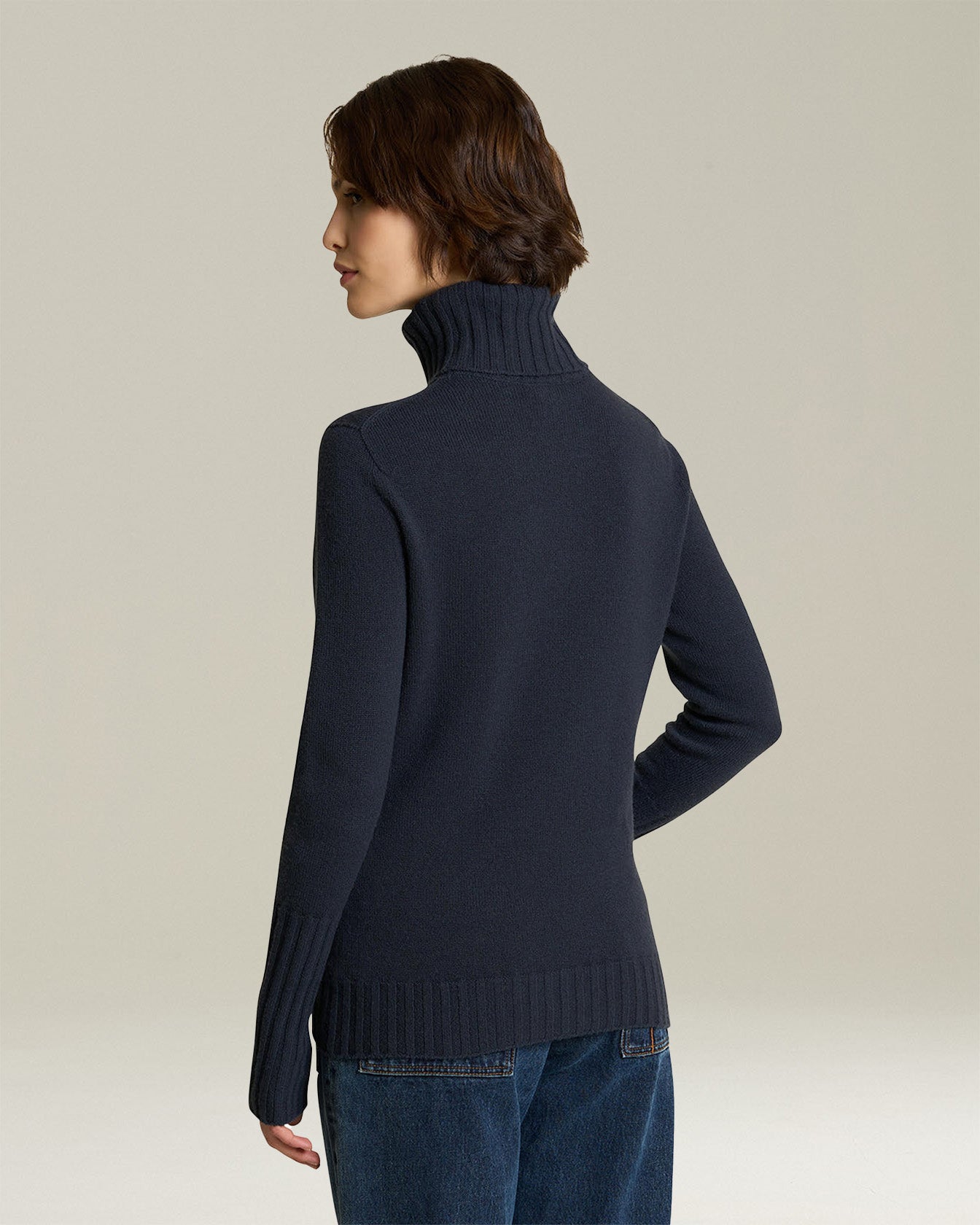 Kiton Knitwear Rollkragenpullover Kaschmir Gr. 46