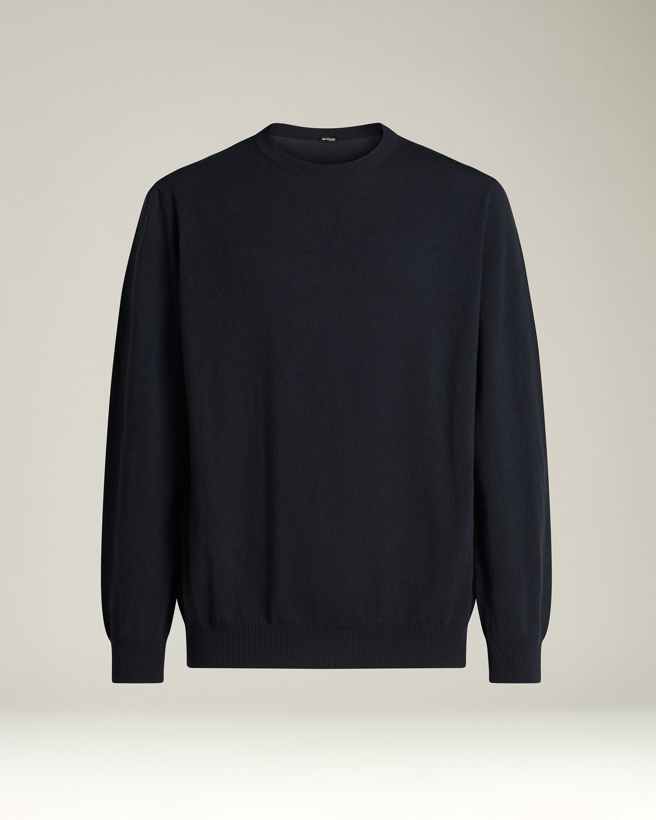 Kiton Crew Neck Pullover Kaschmir Mitternachtsblau M