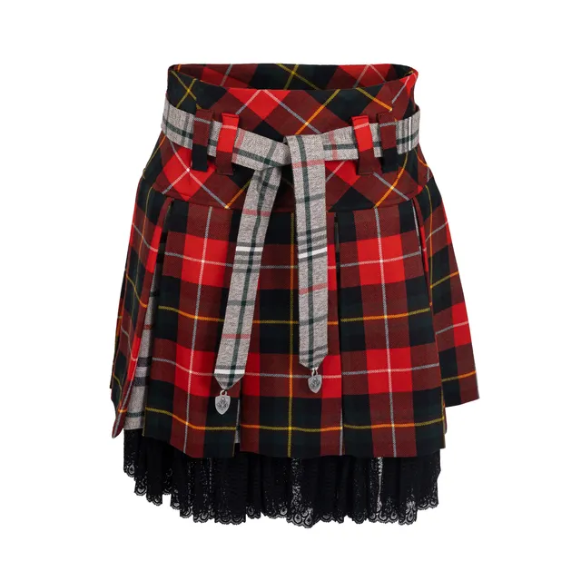 Rettl Women Selma Damen Kilt Trachtenrock Wolle