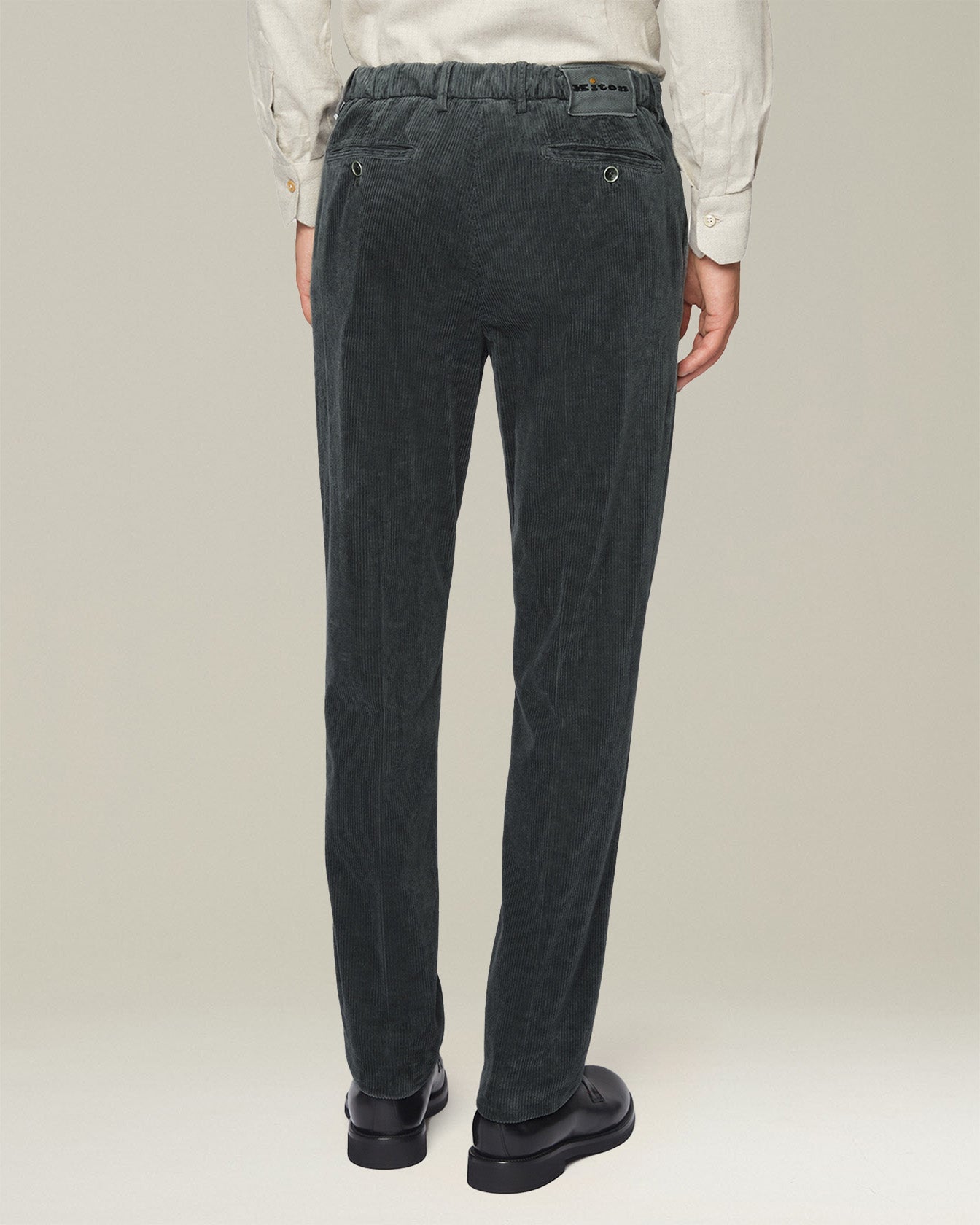 Kiton Trousers Hose Baumwolle Kaschmir Semi-Classic 34