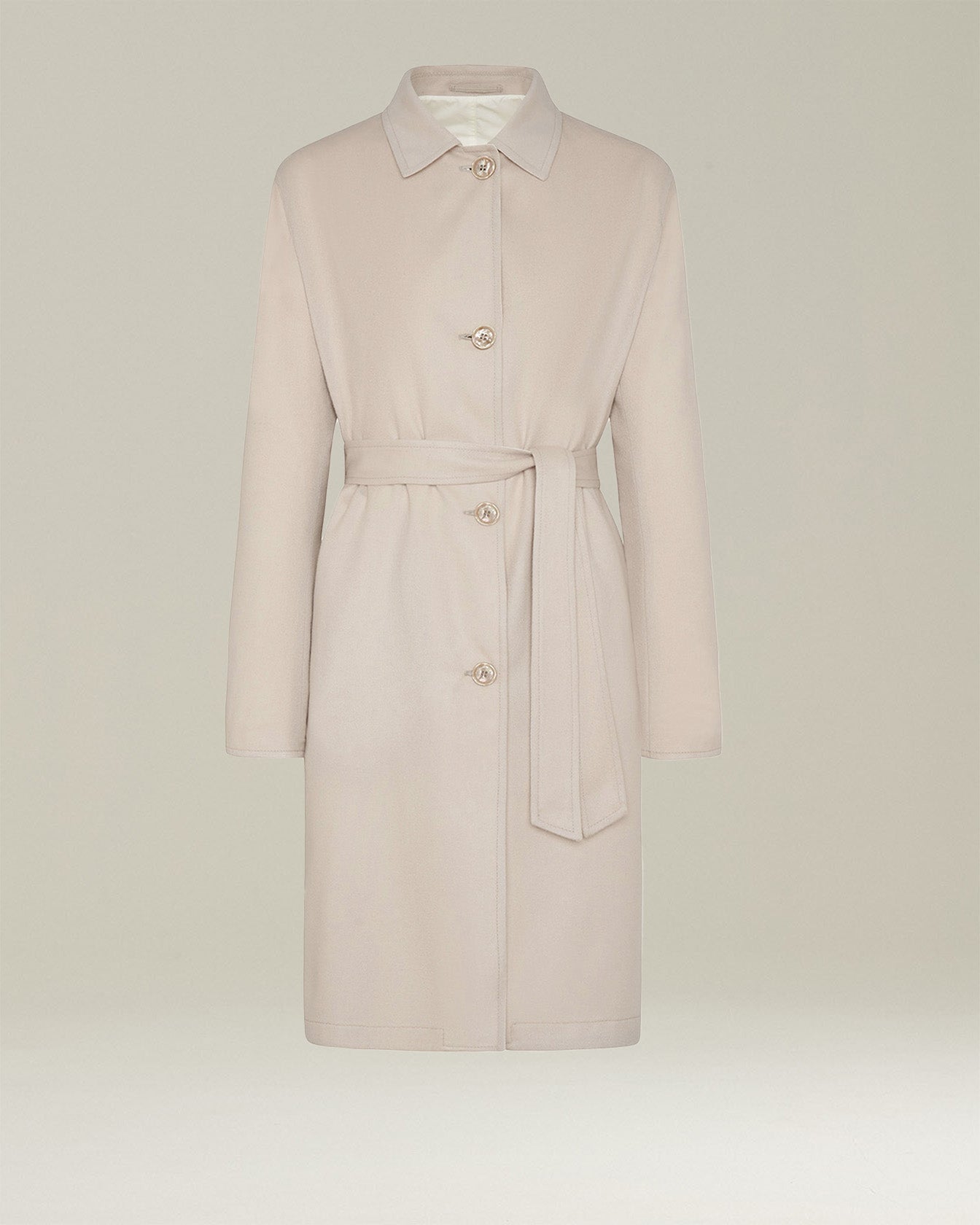 Kiton Outerwear Soprabito Kaschmirmantel haselnuss