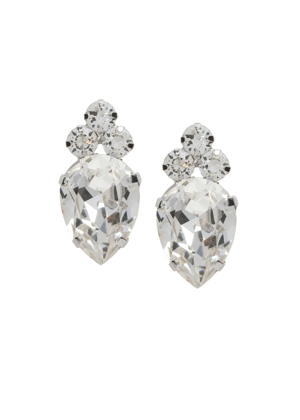 Elizabeth Bower Classic Triplet Braut Ohrstecker Gold