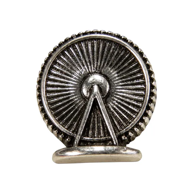 Alpenflüstern DAHEIM Riesenrad API134 Ansteck-Pin antik-silber