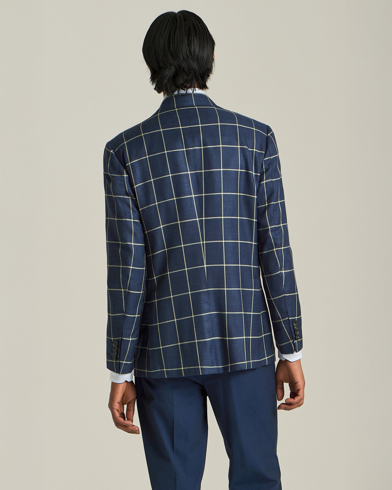 Kiton Jackets Checked Cashmere Blend Blazer Sakko Karo Gr.50