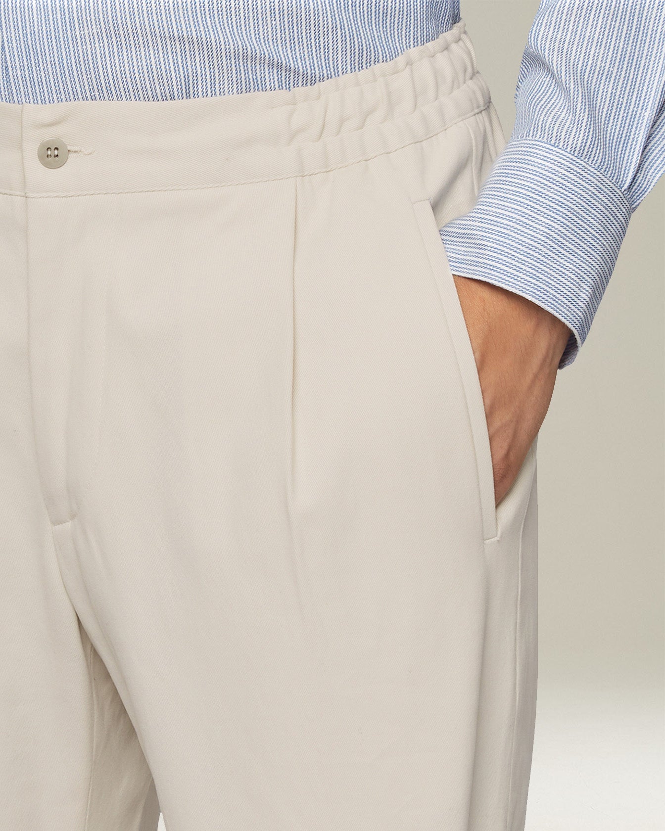 Kiton Baumwollhose Comfort elastisch