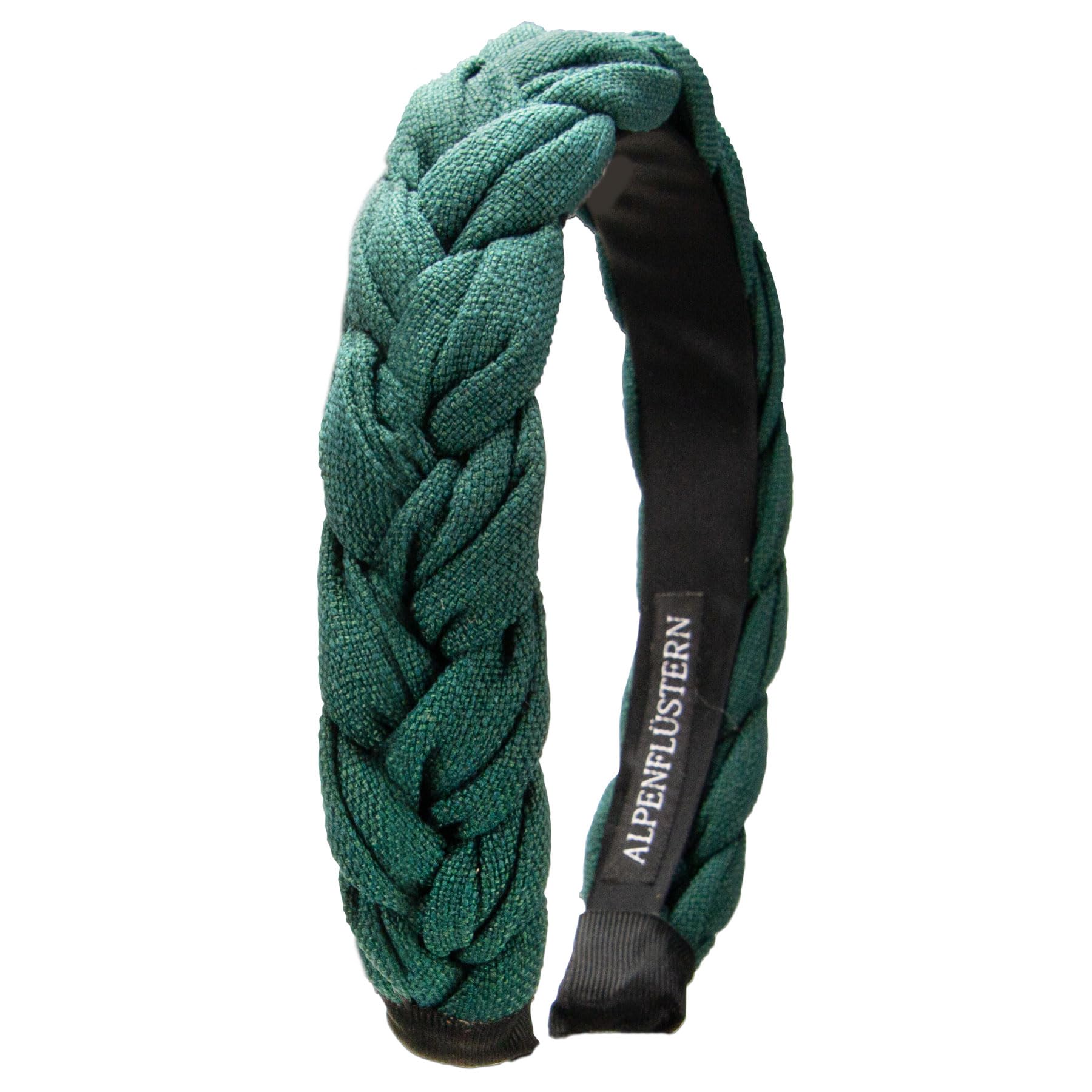 Alpenflüstern DAHEIM Haarreif Gelb Geflochten 3cm